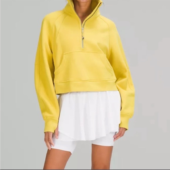 💛LULULEMON SCUBA OVERSIZED FUNNEL NECK HOODIE/JACKET-SOLEIL-XL/XXL💛 - Picture 3 of 16